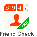 Friend Check - track new and lost friends and followers
